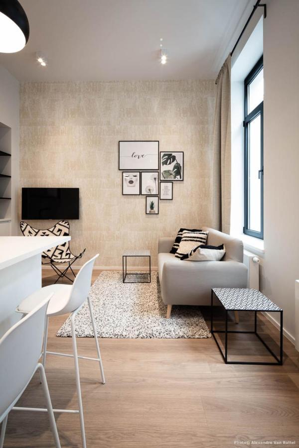 Studios Fully Equipped Near Place Stephanie Brussel Bagian luar foto